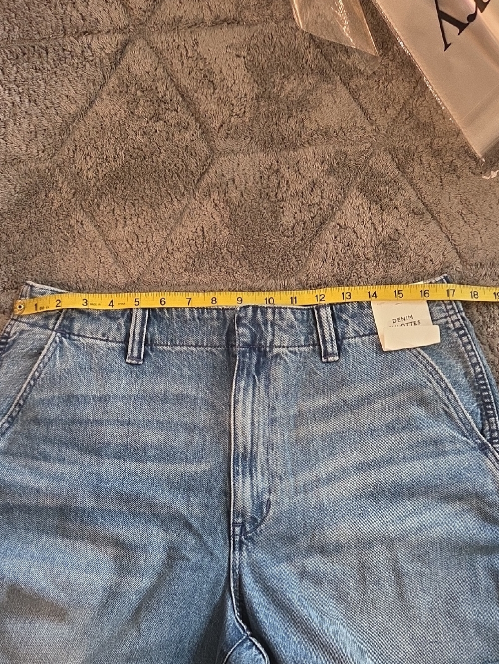 Madewell Denim Culottes Cropped Wide-Leg Jeans Contemporary Summer Cotton 30 NWT - Picture 11 of 12